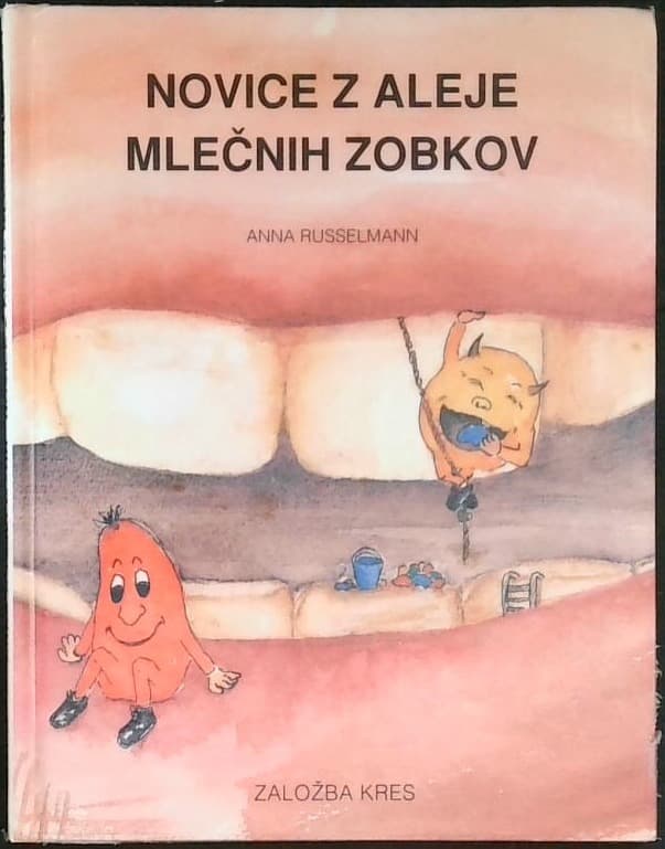 Naslovnica knjige Novice z aleje mlečnih zobkov