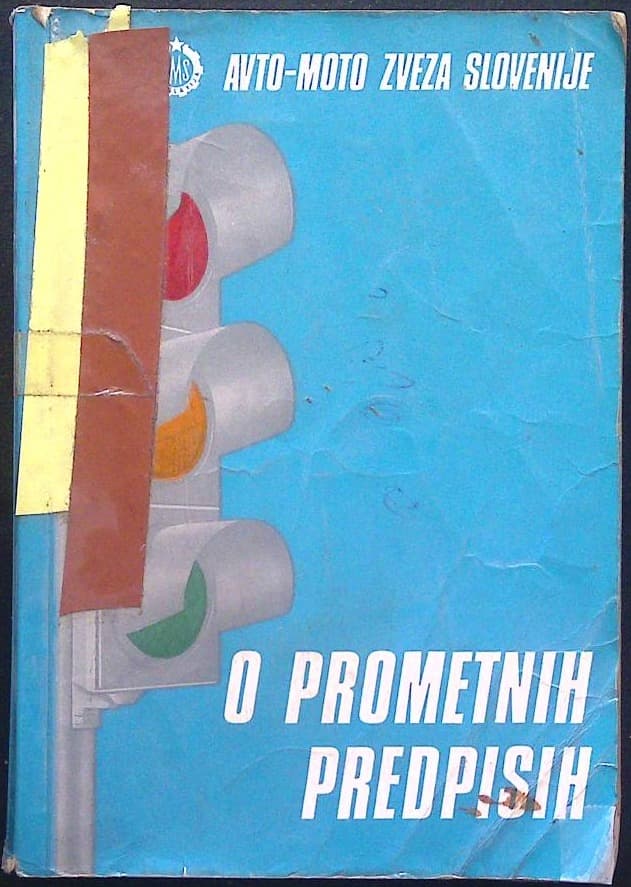 Naslovnica knjige O prometnih predpisih
