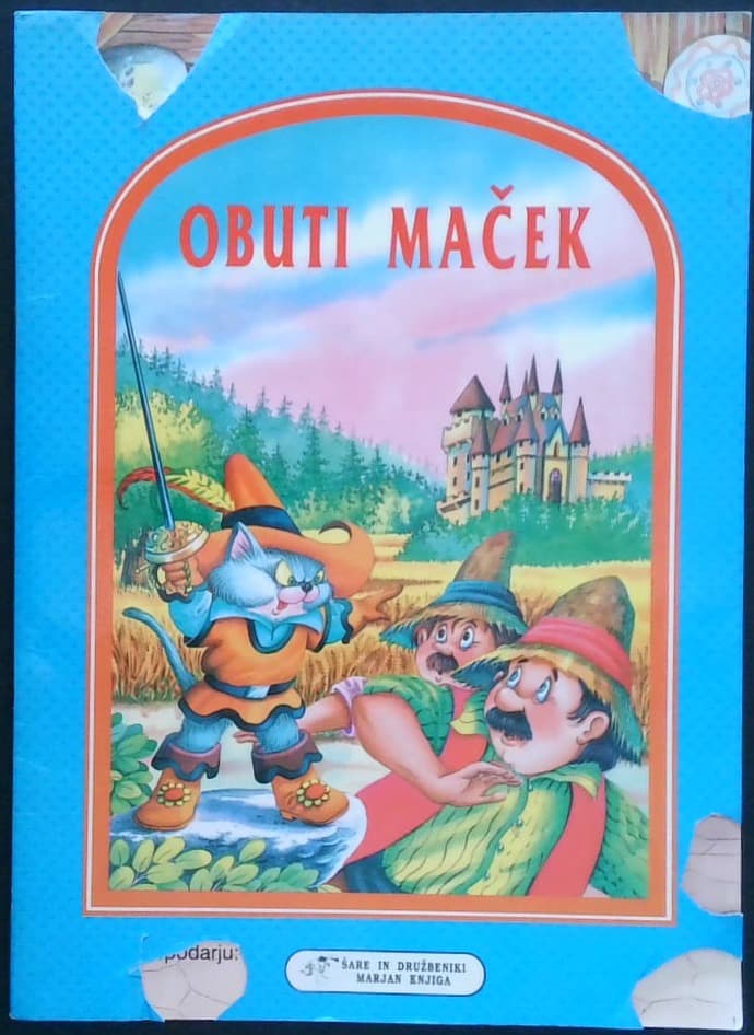 Naslovnica knjige Obuti maček