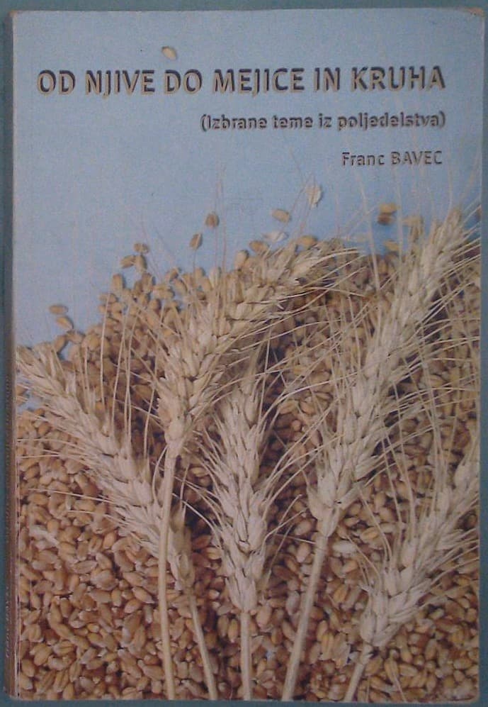 Naslovnica knjige Od njive do mejice in kruha
