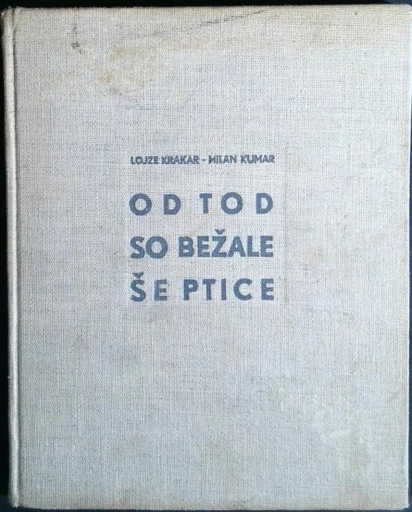 Naslovnica knjige Od tod so bežale še ptice