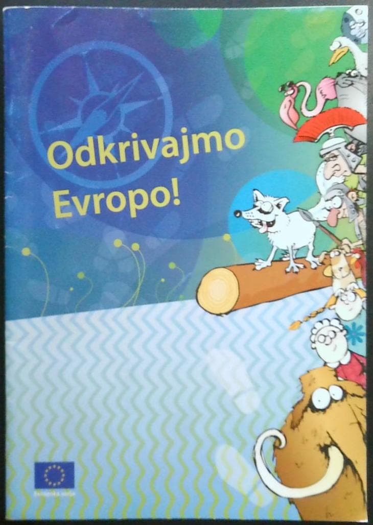 Naslovnica knjige Odkrivajmo Evropo