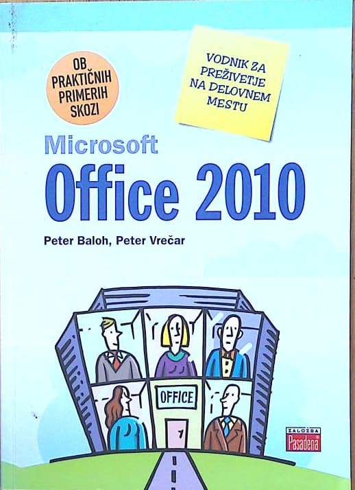 Naslovnica knjige Office 2010