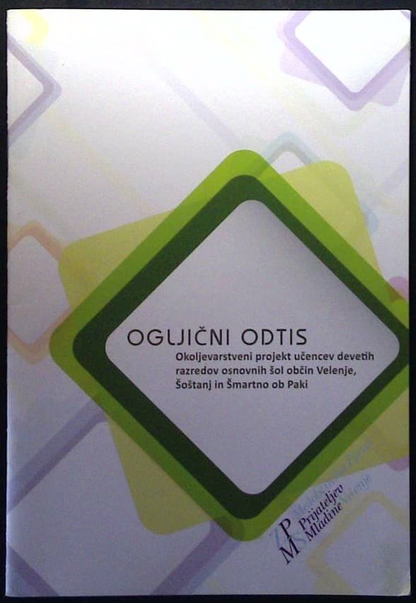 Naslovnica knjige Ogljični odtis