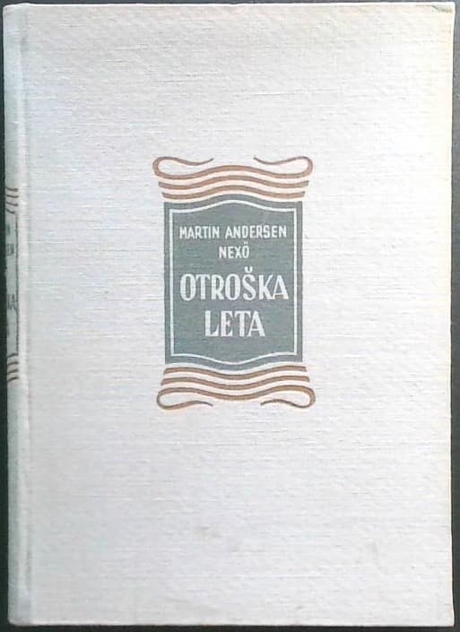 Naslovnica knjige Otroška leta