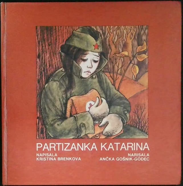 Naslovnica knjige Partizanka Katarina