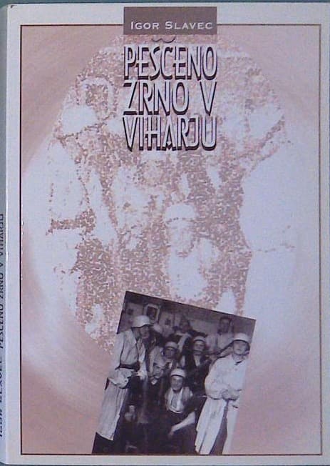 Naslovnica knjige Peščeno zrno v viharju