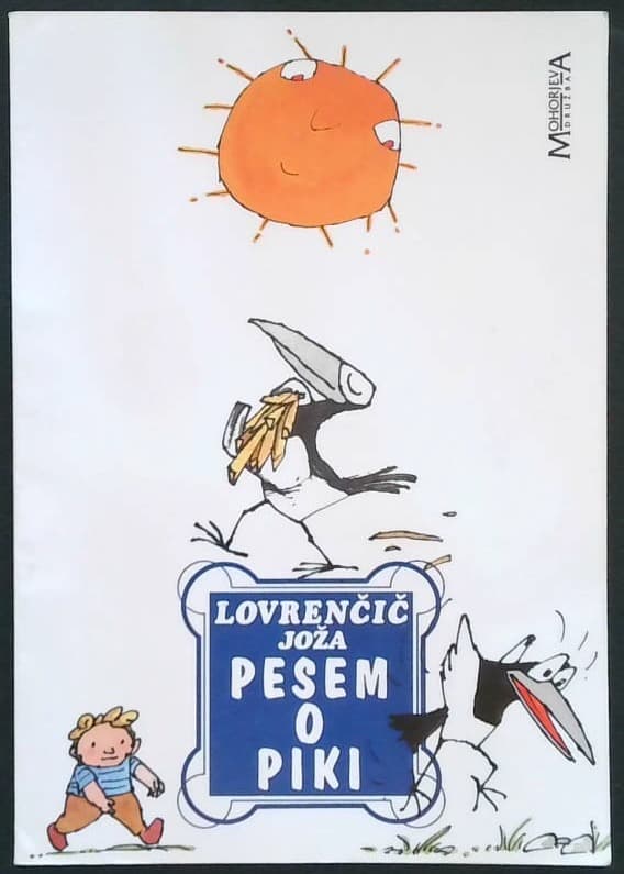 Naslovnica knjige Pesem o Piki