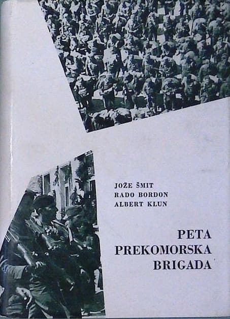 Naslovnica knjige Peta prekomorska brigada