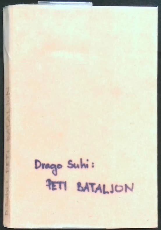 Naslovnica knjige Peti bataljon