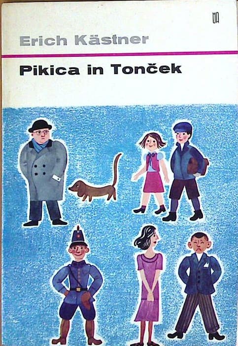 Naslovnica knjige Pikica in Tonček