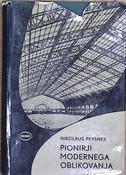 Naslovnica knjige Pionirji modernega oblikovanja