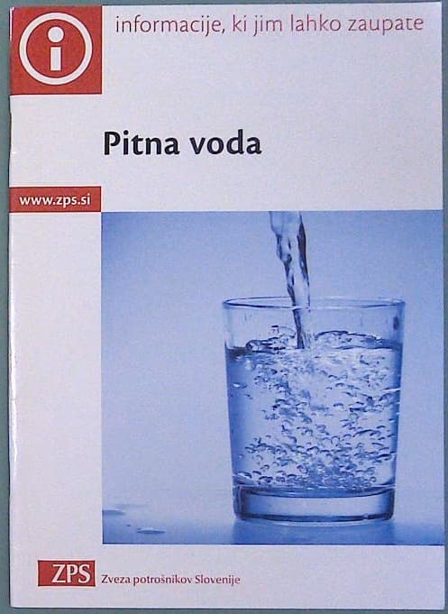 Naslovnica knjige Pitna voda