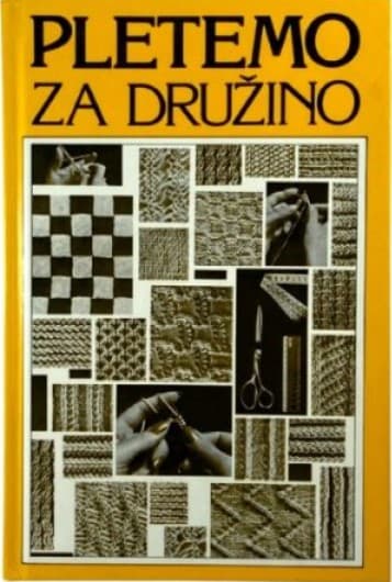 Naslovnica knjige Pletemo za družino
