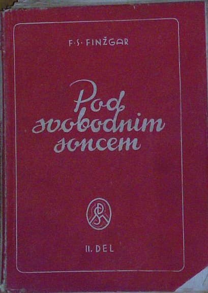 Naslovnica knjige Pod svobodnim soncem II. del