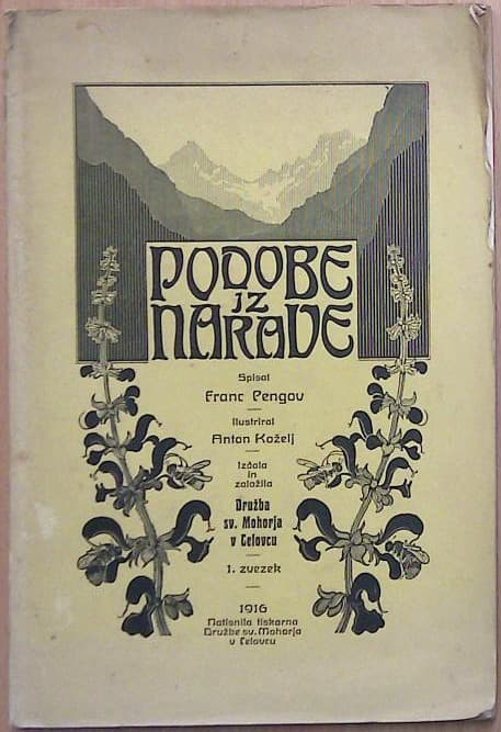 Naslovnica knjige Podobe iz narave