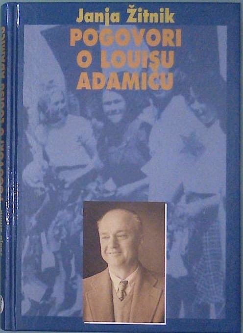 Naslovnica knjige Pogovori o Louisu Adamiču