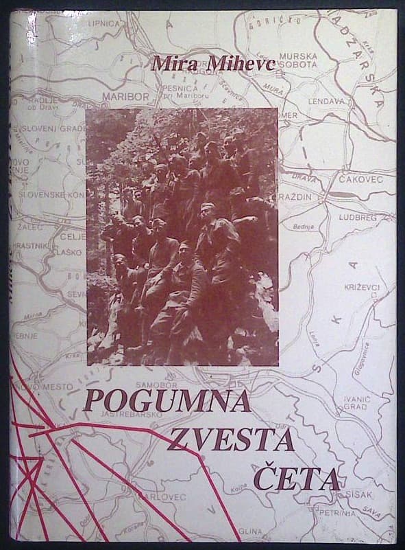 Naslovnica knjige Pogumna zvesta četa