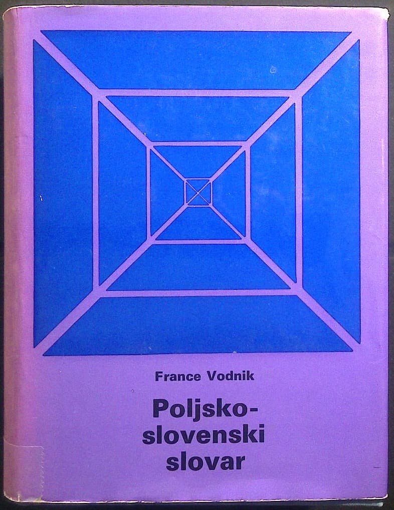 Naslovnica knjige Poljsko - slovenski slovar