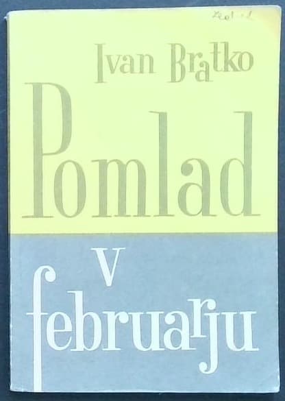 Naslovnica knjige Pomlad v februarju
