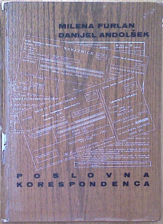 Naslovnica knjige Poslovna korespondenca