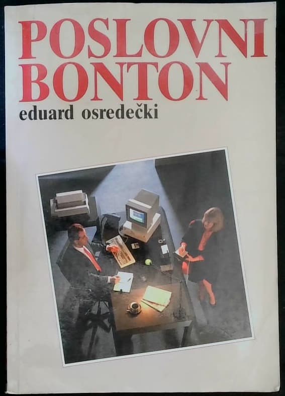 Naslovnica knjige Poslovni bonton