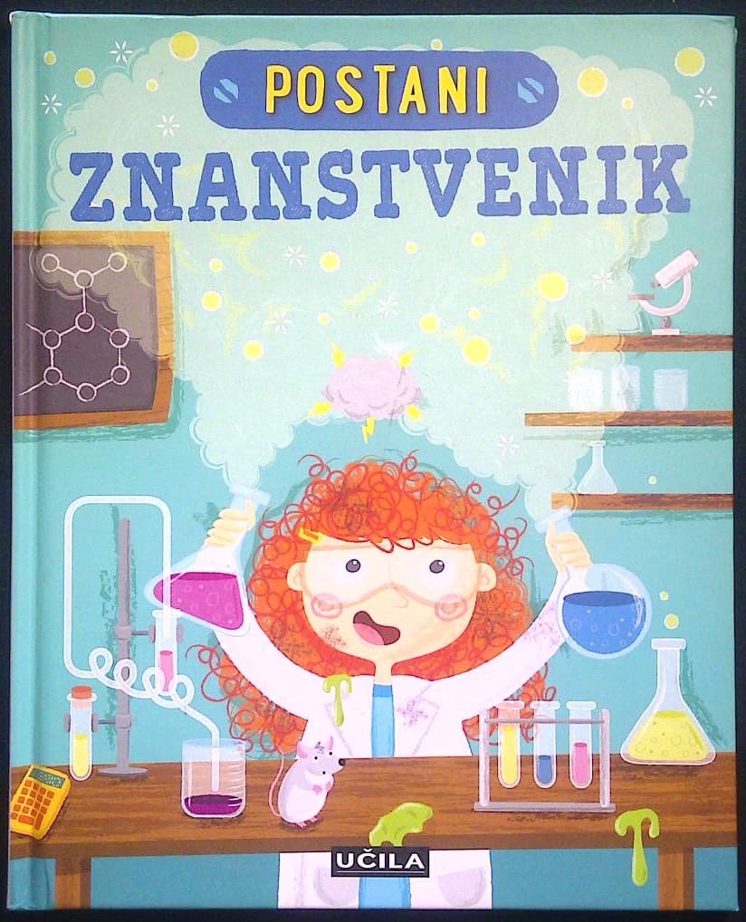 Naslovnica knjige Postani znanstvenik
