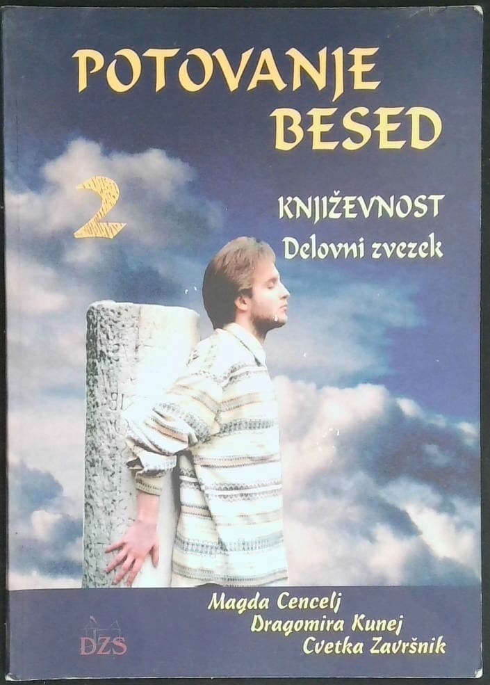Naslovnica knjige Potovanje besed 2 - Književnost (Delovni zvezek)