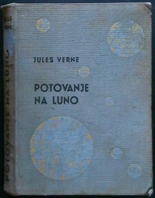 Naslovnica knjige Potovanje na luno