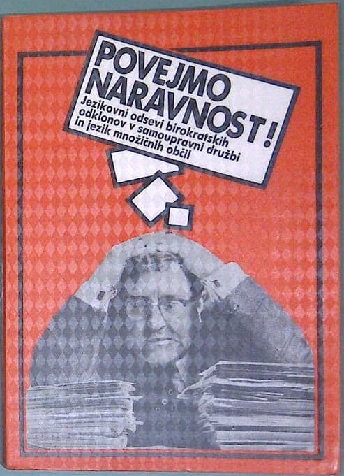 Naslovnica knjige Povejmo naravnost!