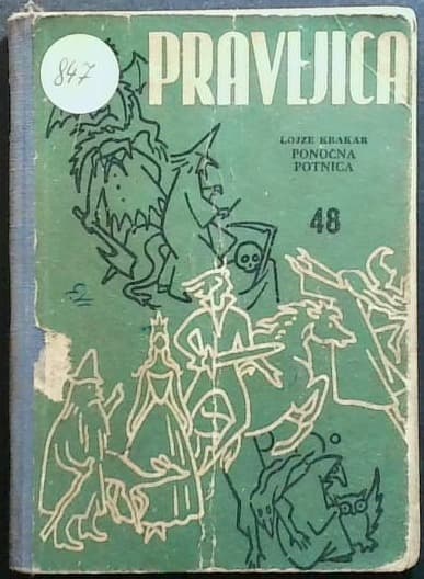 Naslovnica knjige Pravljica : Ponočna potnica