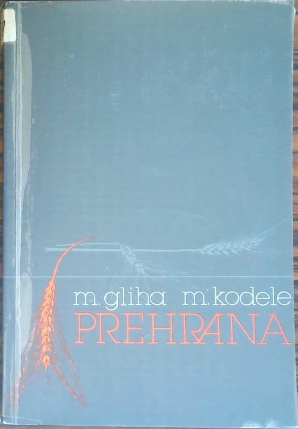 Naslovnica knjige Prehrana