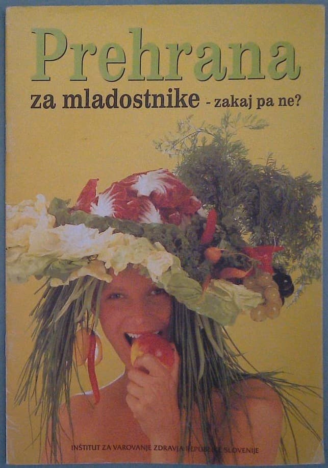 Naslovnica knjige Prehrana za mladostnike