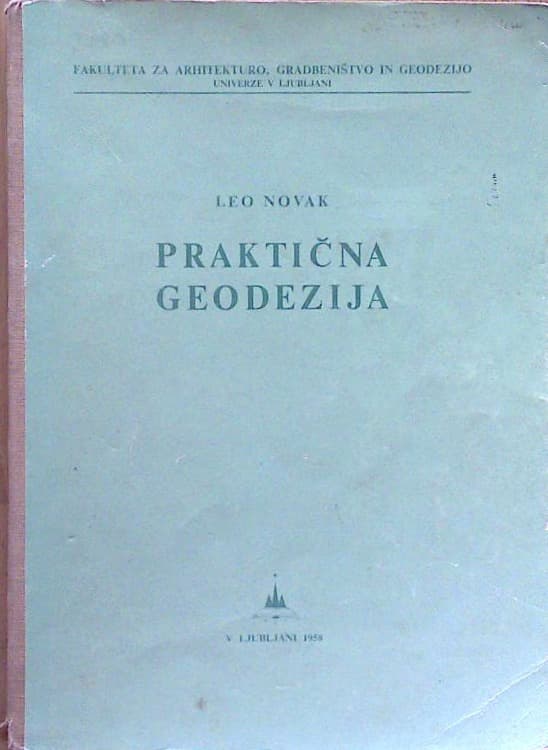 Naslovnica knjige Prektična geodezija