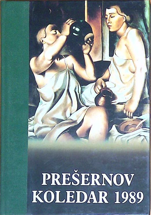 Naslovnica knjige Prešernov koledar 1989