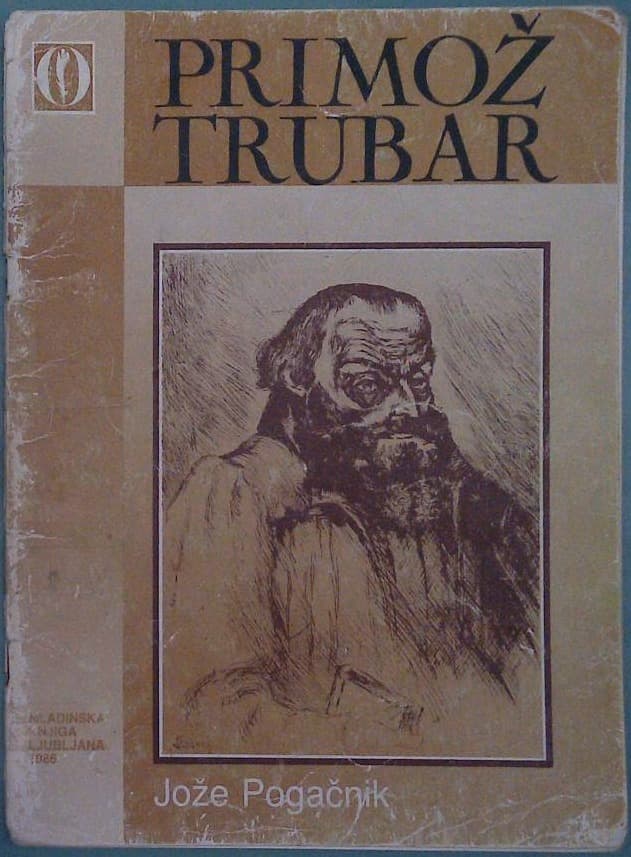 Naslovnica knjige Primož Trubar