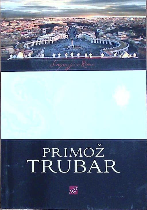 Naslovnica knjige Primož Trubar