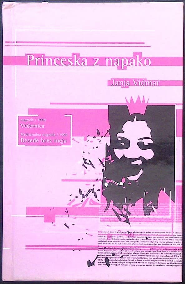 Naslovnica knjige Princeska z napako