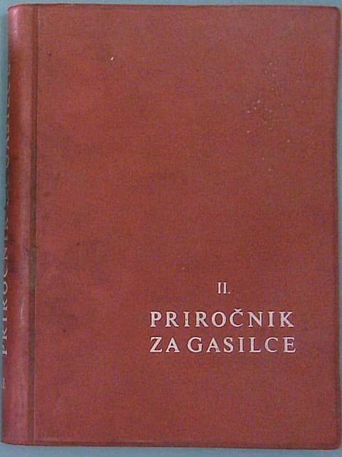 Naslovnica knjige Priročnik za gasilce II.