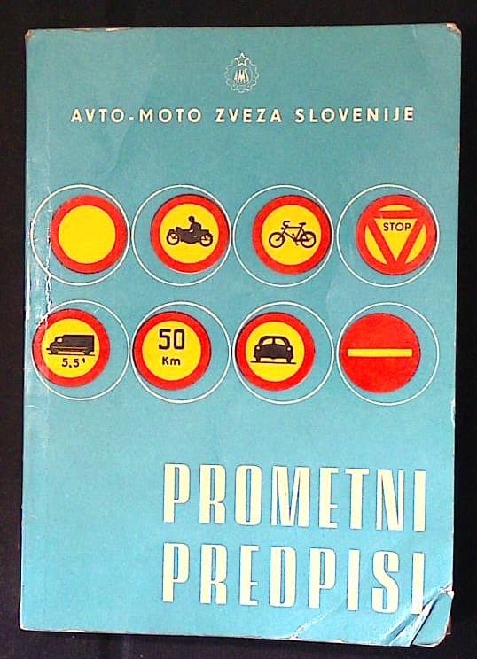 Naslovnica knjige Prometni predpisi