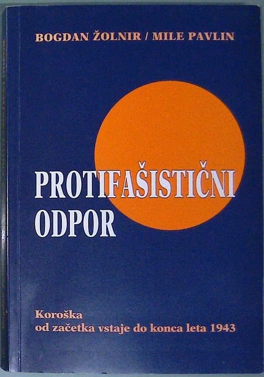 Naslovnica knjige Protifašistični odpor 