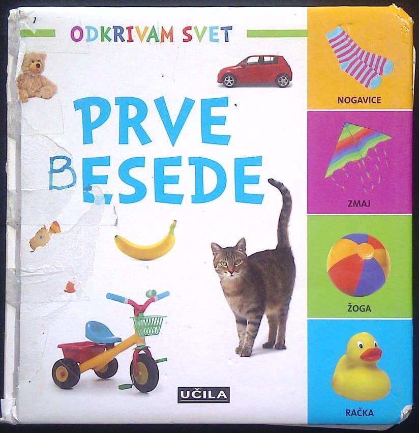 Naslovnica knjige Prve besede