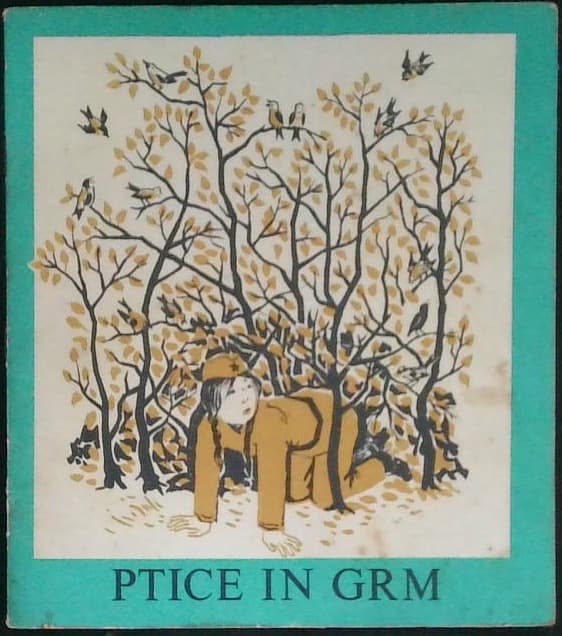 Naslovnica knjige Ptice in grm
