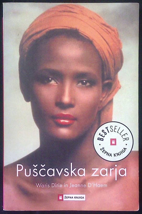 Naslovnica knjige Puščavska zarja