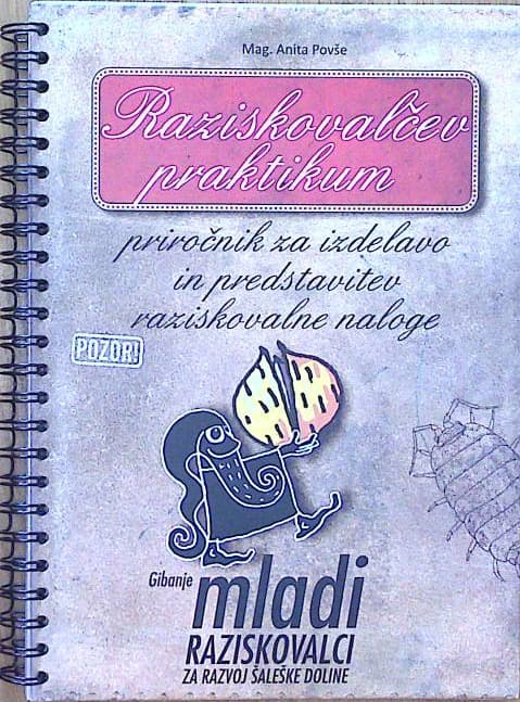 Naslovnica knjige Raziskovalčev praktikum