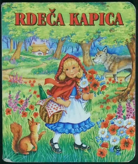 Naslovnica knjige Rdeča kapica