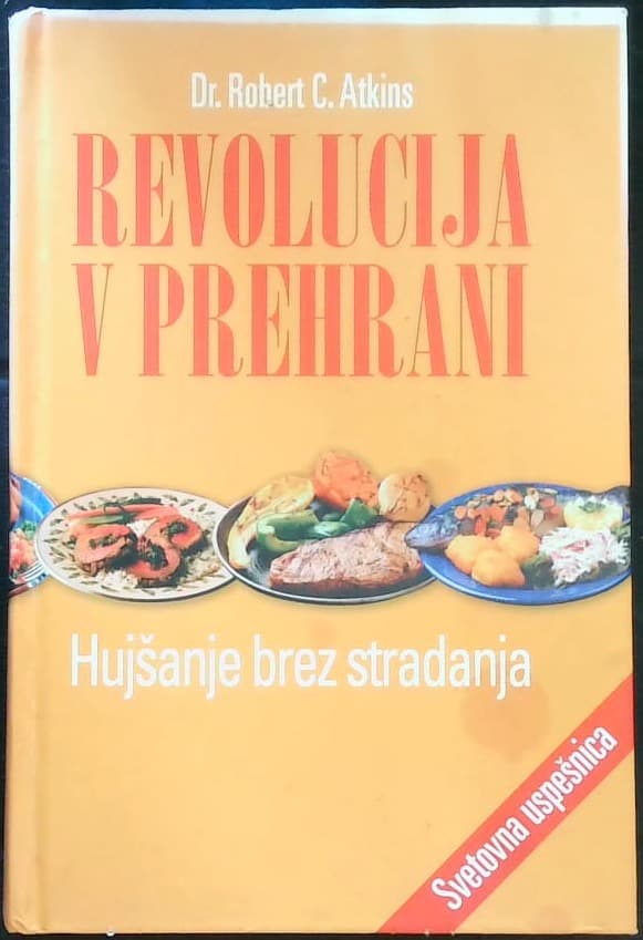 Naslovnica knjige Revolucija v prehrani