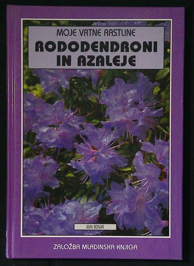 Naslovnica knjige Rododendroni in azaleje