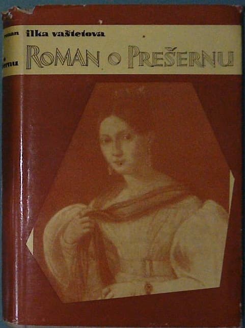 Naslovnica knjige Roman o Prešernu
