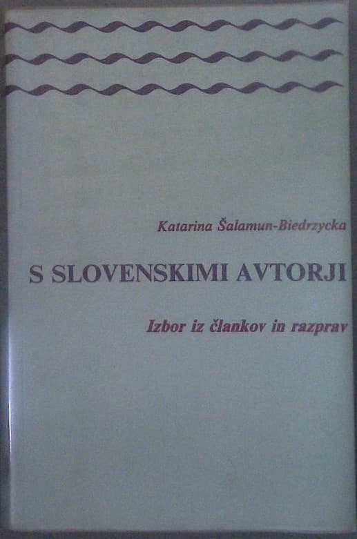 Naslovnica knjige S slovenskimi avtorji